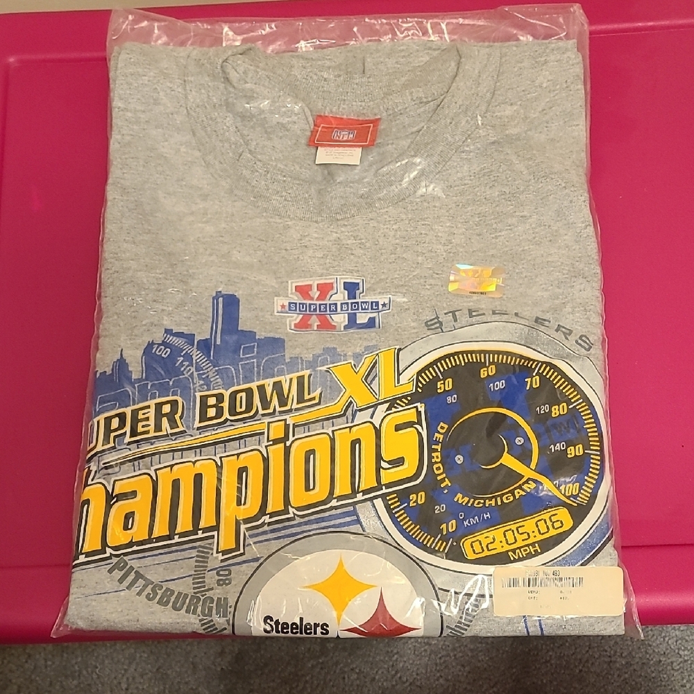 Pittsburgh Steelers Super Bowl XL Champions T-Shirt